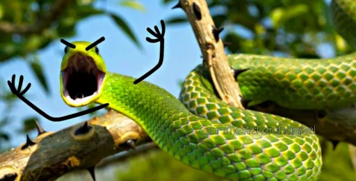 😡 Стикер «SNAKES» для Telegram