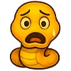 😰 Эмодзи «Змейка» для Telegram