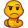 🤨 Эмодзи «Змейка» для Telegram