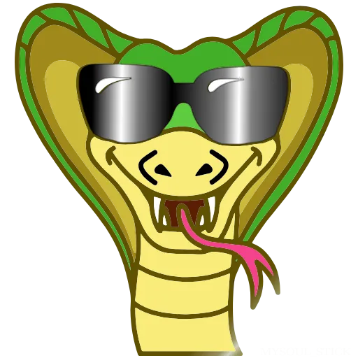 😎 Эмодзи «Snake 2025» для Telegram