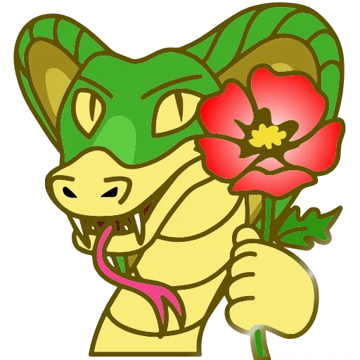 🌹 Эмодзи «Snake 2025» для Telegram