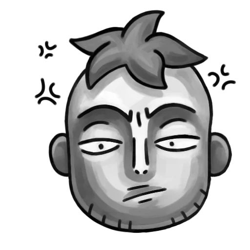 😡 Стикер «Марко Ананас» для Telegram
