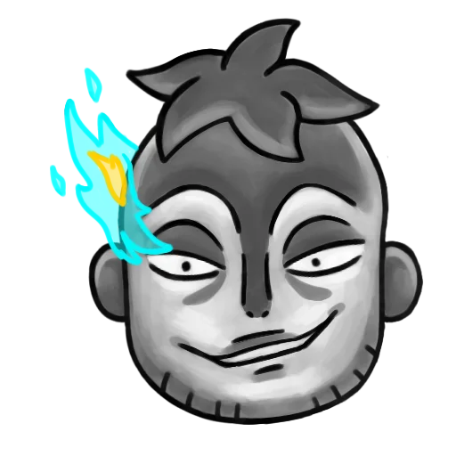 😈 Стикер «Марко Ананас» для Telegram