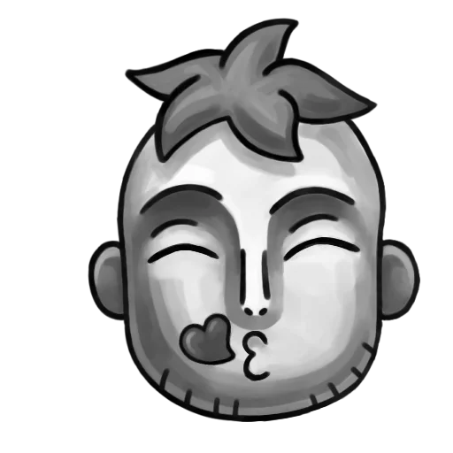 😚 Стикер «Марко Ананас» для Telegram