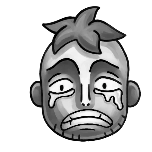 😭 Стикер «Марко Ананас» для Telegram