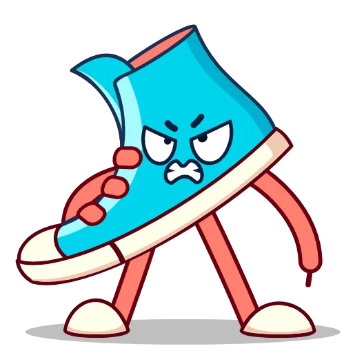 😡 Стикер «Sneaker Chuck» для Telegram