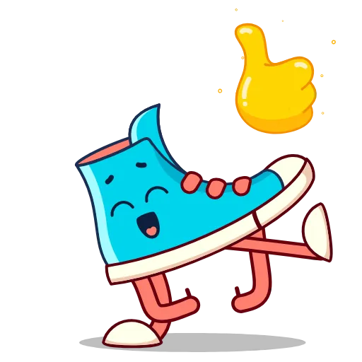 👍 Стикер «Sneaker Chuck» для Telegram