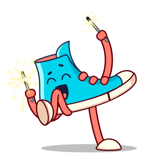 🥳 Стикер «Sneaker Chuck» для Telegram