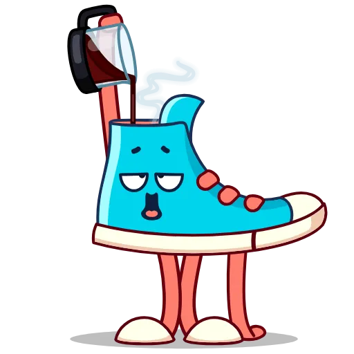 😪 Стикер «Sneaker Chuck» для Telegram