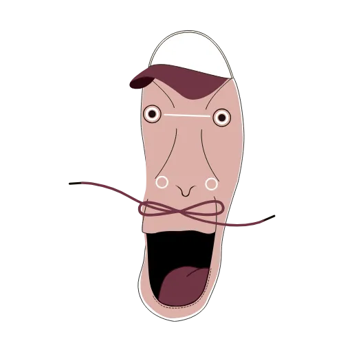 😉 Стикер «Sneakers» для Telegram
