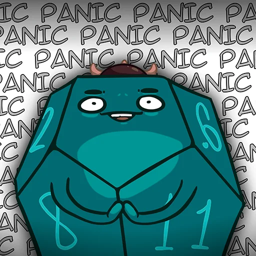 Стикерпак Sneaky Dice для Telegram
