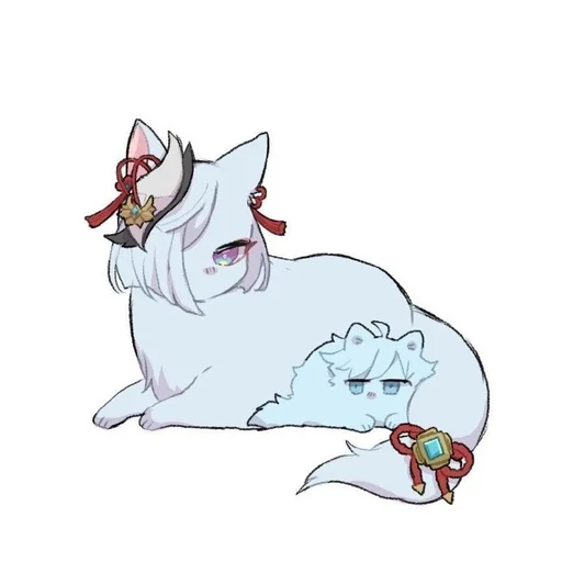 😺 Стикер «Shenhe» для Telegram