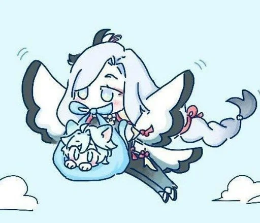 🕊️ Стикер «Shenhe» для Telegram