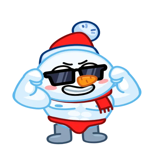 Стикер 8 New year Rabbit