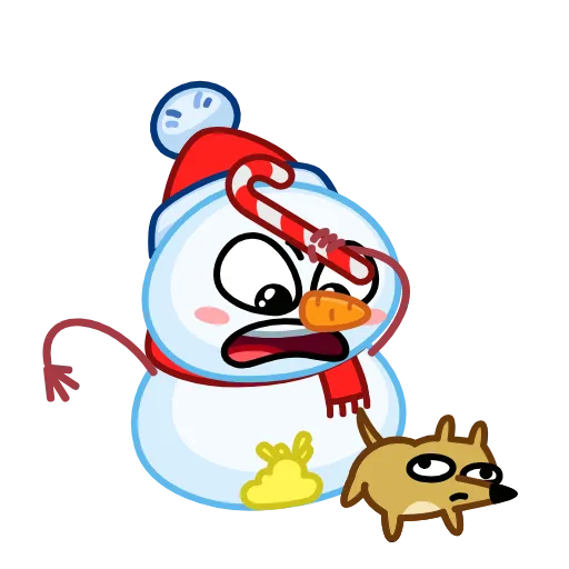 Стикер 12 New year Rabbit
