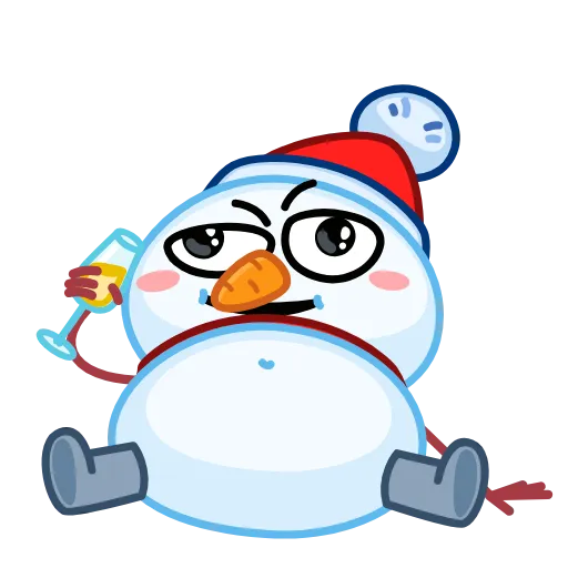 Стикер 15 New year Rabbit