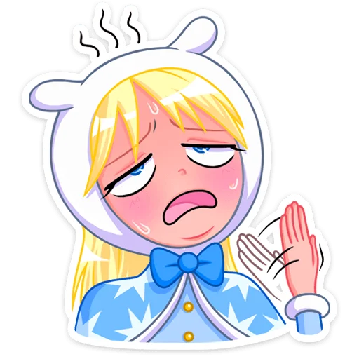 🥵 Стикер «Снегурка» для Telegram