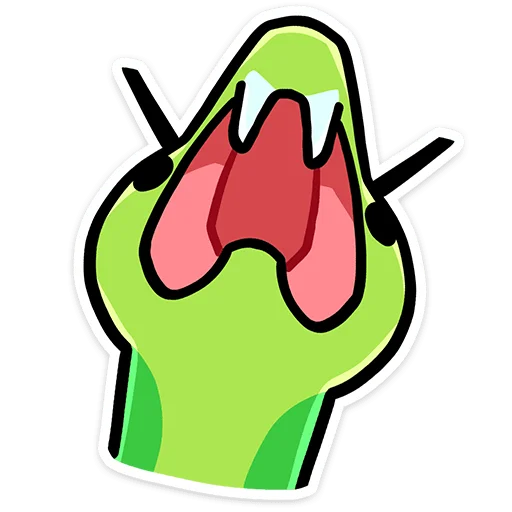 🐍 Стикер «Змеюки» для Telegram