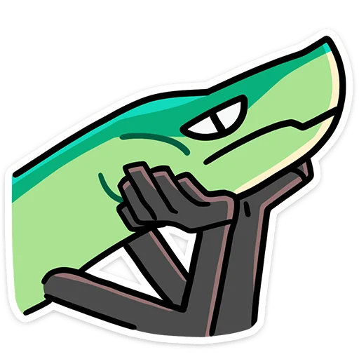 🐍 Стикер «Змеюки» для Telegram