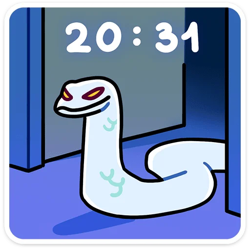 🐍 Стикер «Змеюки» для Telegram