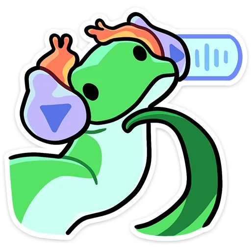 🐍 Стикер «Змеюки» для Telegram