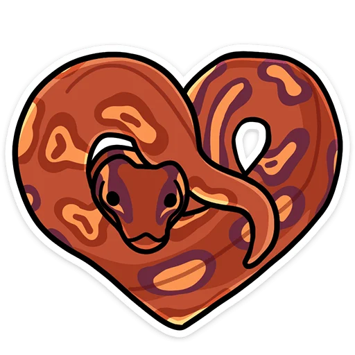 🐍 Стикер «Змеюки» для Telegram