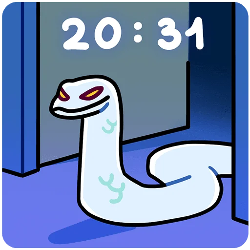 🐍 Стикер «Змеюки Без Текста» для Telegram