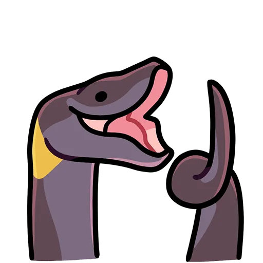 🐍 Стикер «Змеюки Без Текста» для Telegram
