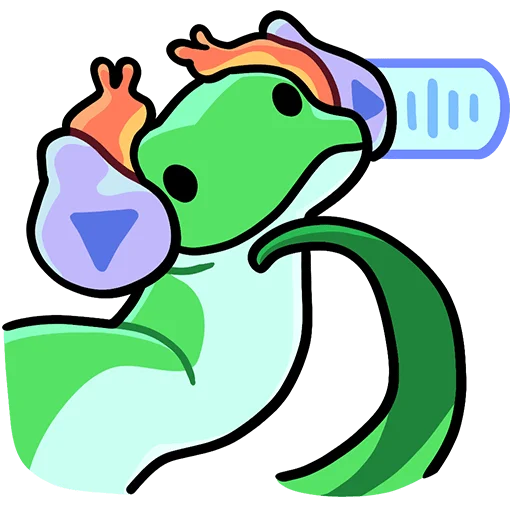 🐍 Стикер «Змеюки Без Текста» для Telegram