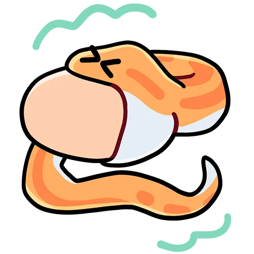 🐍 Стикер «Змеюки Без Текста» для Telegram