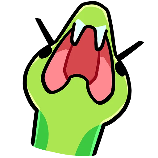 🐍 Стикер «Змеюки Без Текста» для Telegram