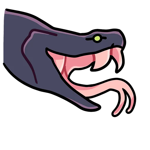 🐍 Стикер «Змеюки Без Текста» для Telegram