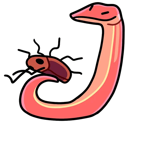 🐍 Стикер «Змеюки Без Текста» для Telegram