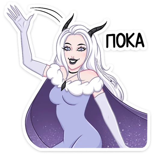 Стикер 48 Снежа