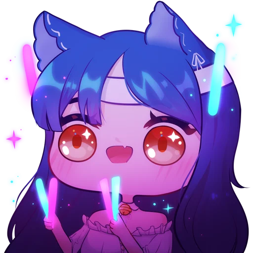 🥳 Стикер «Snezhik» для Telegram