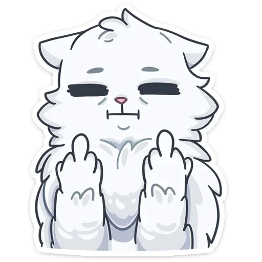 🖕 Стикер «Скележик» для Telegram