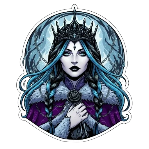 💎 Стикер «Снежная Королева» для Telegram