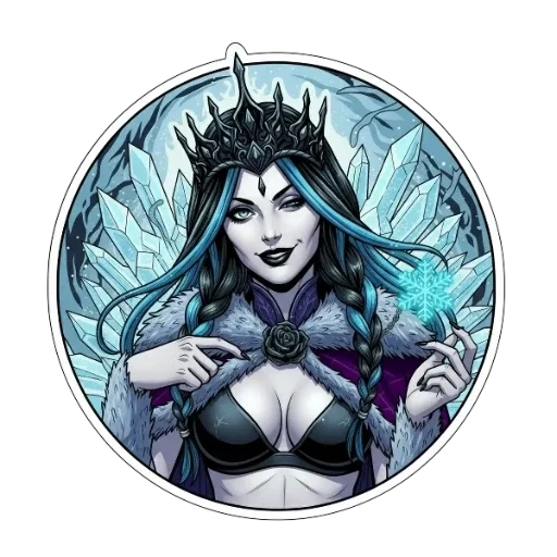 💎 Стикер «Снежная Королева» для Telegram