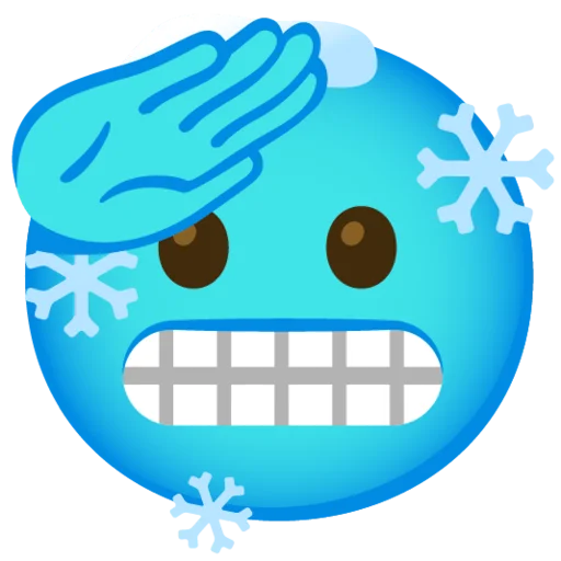 🫡 Стикер «Снежный ком» для Telegram