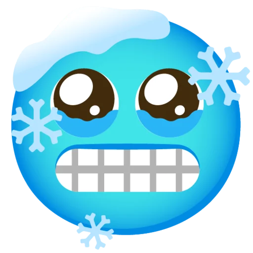 🥹 Стикер «Снежный ком» для Telegram