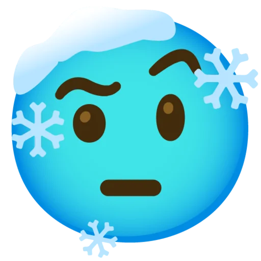 🤨 Стикер «Снежный ком» для Telegram