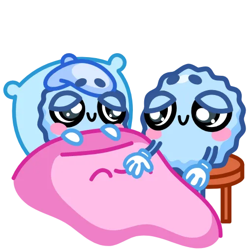Стикер 8 Снежок