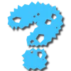 ❓ Эмодзи «Буквы снежные» для Telegram