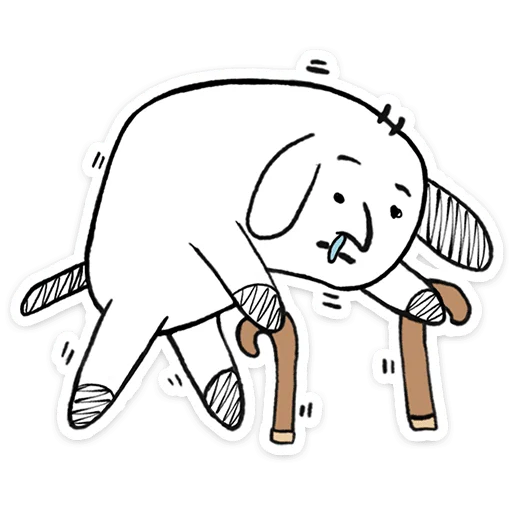 ⭐ Стикер «Пчих» для Telegram