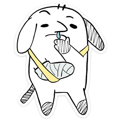 🤔 Стикер «Пчих» для Telegram