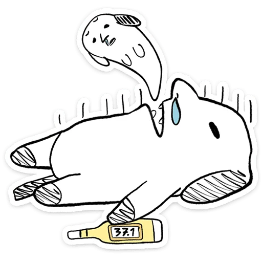 😵 Стикер «Пчих» для Telegram