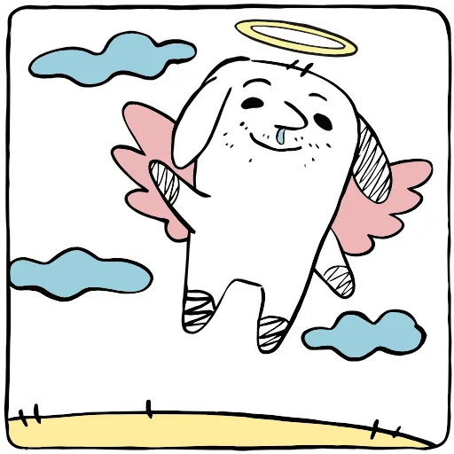 😇 Эмодзи «Пчих» для Telegram