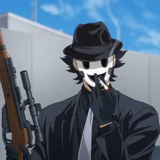 🚬 Стикер «Sniper Mask» для Telegram