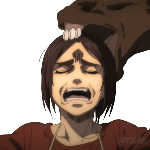 🐴 Стикер «Shingeki no Kyojin» для Telegram