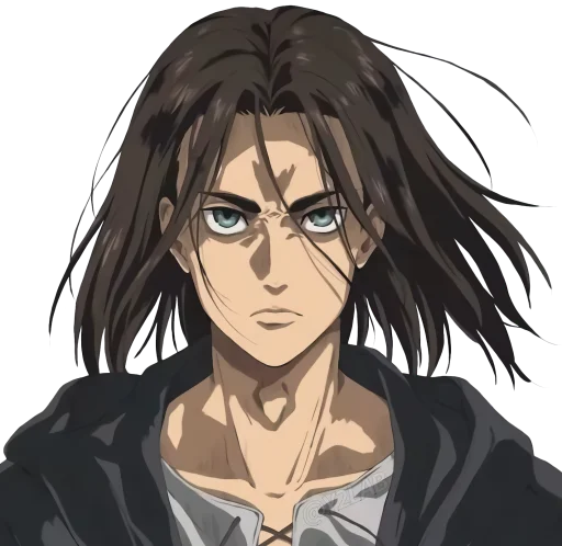 😡 Стикер «Shingeki no Kyojin» для Telegram